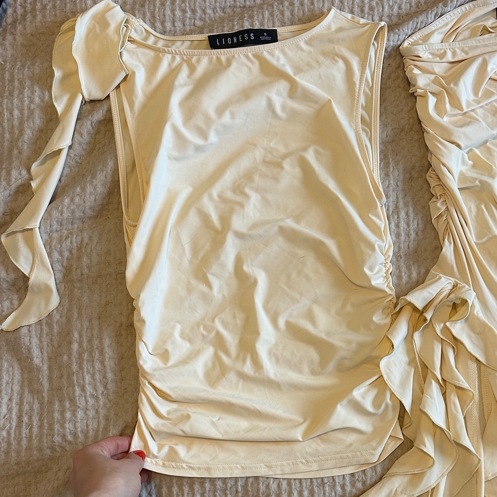 Lioness rendezvous top and skirt